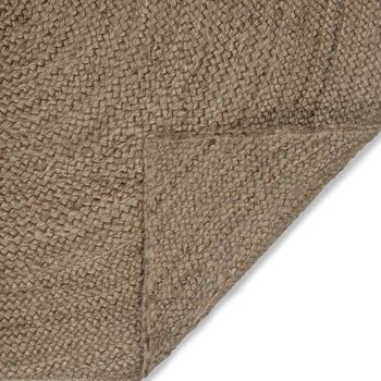 Alfombras De Área Rectangular Gris 120 X 170 Cm Yute