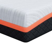 colchon y gris 90 x 190 cm tela jacquard vidaxl