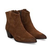 ash botines con tacon mujer - marron talla 38