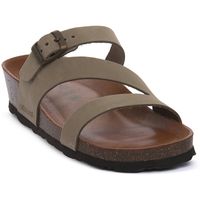 grunland sandalias kaki 40left para mujer