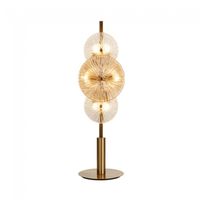 lampara de mesa wagon wheel 6 luces