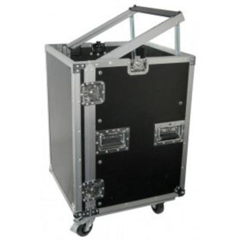 Flightcase Power Dynamics PD-F12U8 12U Aluminio Negro