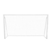 porteria de futbol impermeable 366x184cm estuche transporte y hoja meta 5 agujeros