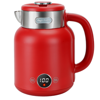 Taylor Swoden Suri - Hervidor de Agua Retro de Toque Frío, Doble Pared de Acero Inoxidable, 2200W, 1.7L, Ajuste de Temperatura, Pantalla LED con Temperatura en Tiempo Real, Mantener Caliente 1 hora