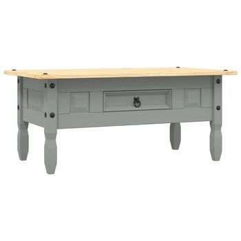 Mesa De Centro 100x55x44 Cm Madera - Gris