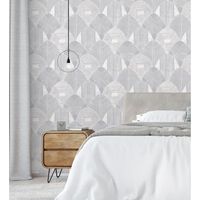 papel pintado vinilico ecologico geometrico estilo etnico africano - beirut palace 680850 de gaulan - rollo de 10 m x 053 m