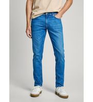 pepe jeans para hombre pm207390hw1 jeans tapered stanley azul 3232 casual algodon denim sostenible