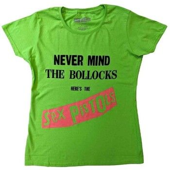 Sex Pistols Camiseta manga larga Never Mind The Bollocks Original Album para mujer