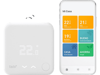 reacondicionado seminuevo excelente termostato - tado starter kit v3  conexion inalambrica ios y android amazon alexa apple homekit blanco