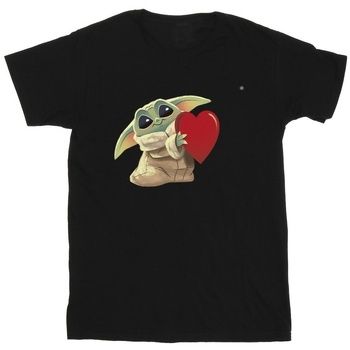 Disney Tops y Camisetas The Mandalorian The Kids With Heart para niño