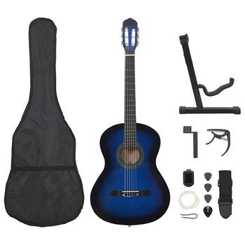Set De Guitarra Clásica Para Principiante 12 Pzas 4/4 39