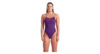 traje de bano arena uni reversible mujer morado azul