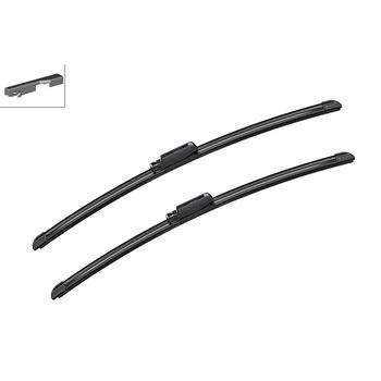 Aerotwin Flat Wiper Blade Set A017S