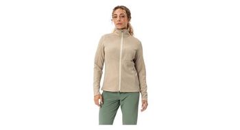 Chaqueta polar vaude skomer beige para mujer