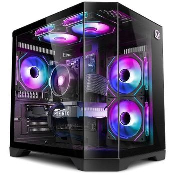 PC Sobremesa Vibox V-580 AMD Ryzen 5 5500 16GB 500GB SSD RTX 5050 Windows 11 WiFi