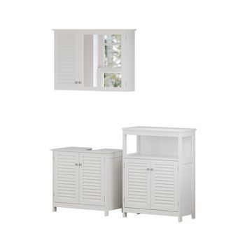 Conjunto De Muebles De Baño Riad 3 Piezas, Opción 6 Vicco