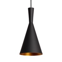 ledkia lampara colgante metal lennon - diseno retro-vintage en aluminio duradero