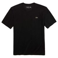 camiseta lacoste sport regular fit negro