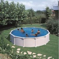 piscina acero blanco con filtracion aqualoon o 300 x 120 cm