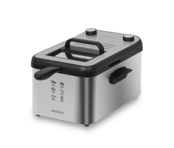 Cecotec freidora con aceite freidora cleanfry infinity 3000