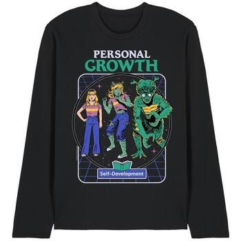 Steven Rhodes Camiseta manga larga Personal Growth para mujer