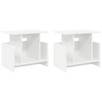 soporte de tv 2 uds madera de ingenieria vidaxl