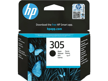 Cartucho de tinta - HP 305, Negro, 3YM61AE
