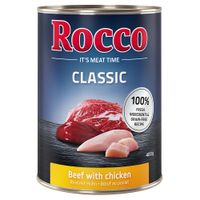 rocco classic 6 x 400g - beef with chicken