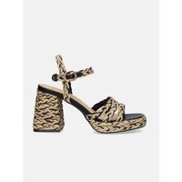 exe shoes sandalias sandalias tacon alto l7432-5 para mujer