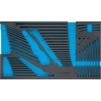 hazet 163-528l cubeta de espuma suave de 2 componentes r 691 mm x 392 mm
