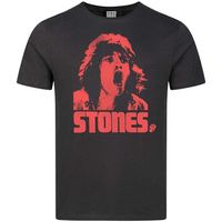 amplified clothing camiseta mick photo stones para mujer