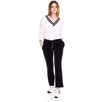 leone 1947 pantalon chandal woman rib sweatpants black boring para mujer