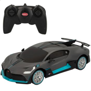 Coche Radiocontrol Bugatti Divo Escala 1:24, 19x9x5,5 Cm, Gris