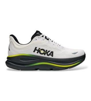 HOKA para hombre. 1162011 Zapatillas Bondi 9 (41 1/3), Blanco, Plano, Cordones, Casual, Deportivo, Running, Multideporte, Mesh