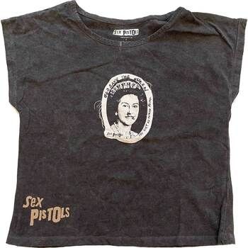 Sex Pistols Camiseta manga larga God Save The Queen para mujer