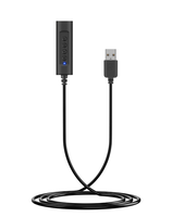 adaptador audio usb equip life jack 35 hembra a usb con control de volument y mute
