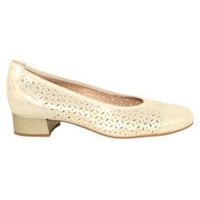 pitillos zapatos de tacon salon con remate elastico y picados tacon 3cm para mujer