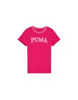 camiseta puma squad rosa infantil