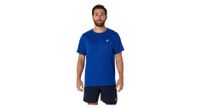maillot de manga corta asics core azul hombre