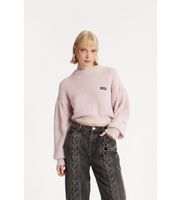 rotate para mujer 114278191 jersey adley beige l casual poliamida manga larga