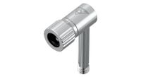 adaptador de valvula topeak pressure rite presta plateado
