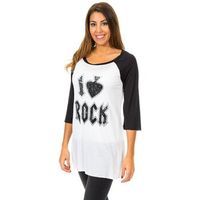 met camiseta manga larga 10dml0381 para mujer