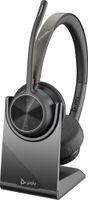 poly auriculares voyager 4320 usb-c  adaptador bt700  soporte de carga