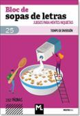 bloc de sopas de letras 25
