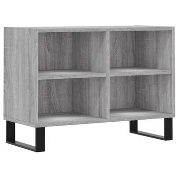 Mueble Tv | Mueble De Salón | Armario Tv Madera De Ingeniería Gris Sonoma 69,5x30x50 Cm