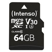 intenso 3433490 micro sd uhs-i profesiona 64gb
