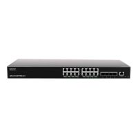 switch grandstream gwn7812p 16x gbe 4x sfp poe capacidad de conmutacion 128gbps