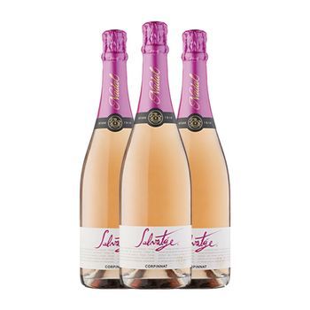 Nadal Espumoso Rosado Salvatge Rosé Brut Reserva 75 Cl 12.5% Vol. (pack De 3 Unidades)