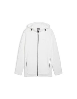 Chaqueta Puma Evostripe Full-Zip Hoodie Dk Hombre Blanco