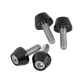 Kit tornillos fijación amortiguadores traseros Triumph Bonneville -'15 negro
